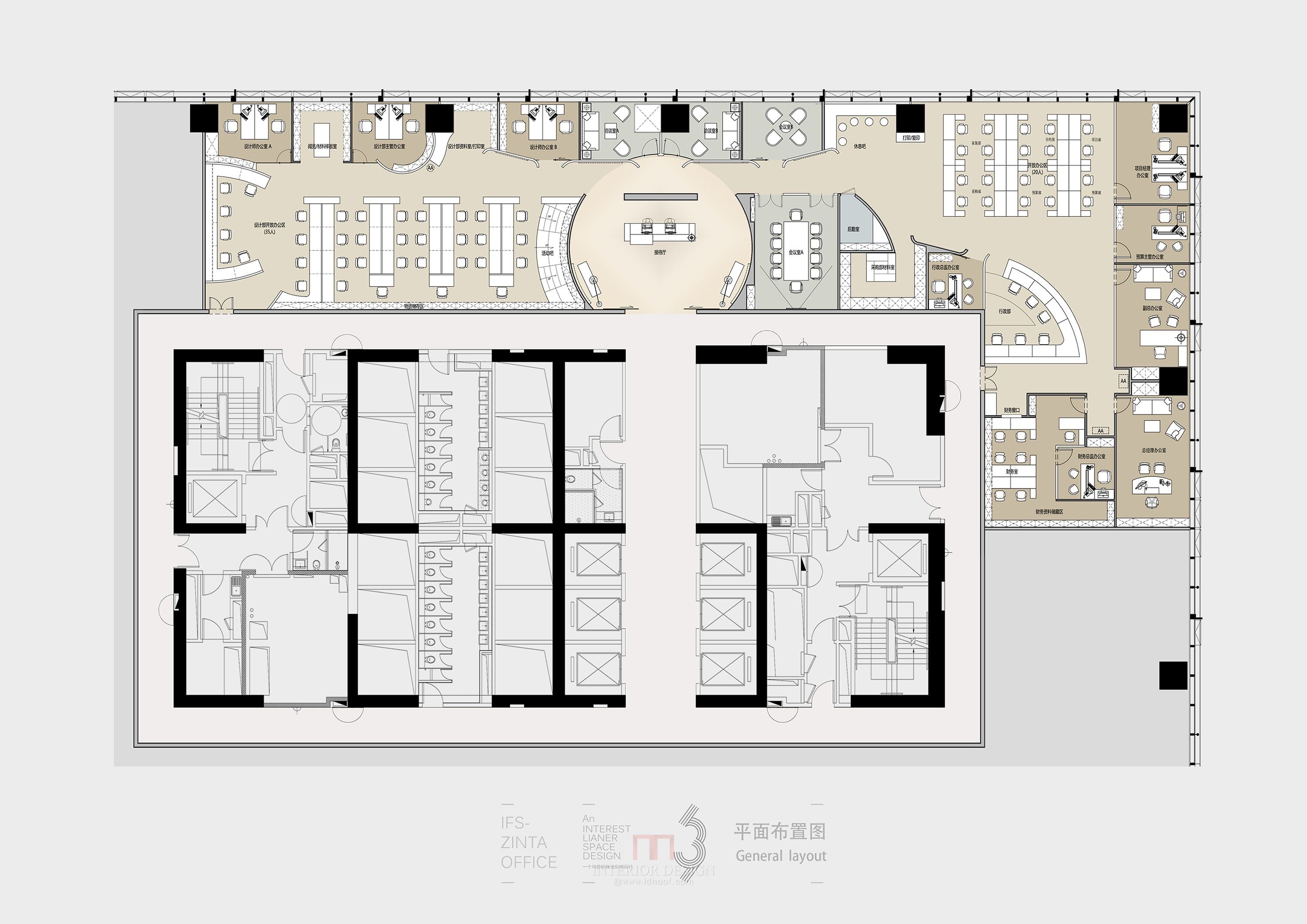 簡約辦公室裝修最實(shí)用的幾種布局方法